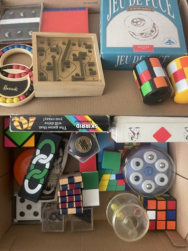 Vintage 1980 puzzles - vintage,