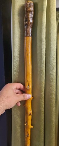 Vintage antique walking stick - antique,