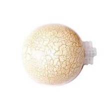 28mm Cream Crackle Ball