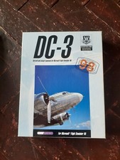 DC-3 - AIRCRAFT AND COCKPIT EXPANSION FOR MICROSOFT FLIGHT SIMULATOR 98 FS95 PC