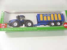 SIKU  NEW HOLLAND T9-560 WITH SILAGE TRAILER 1/50 SCALE
