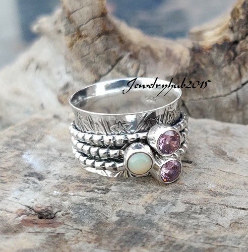 Natural opal ring - natural,