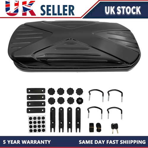 Car roof box - car, black