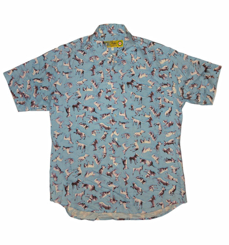 Fake london mens blue dog - l,