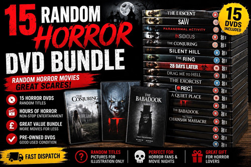 Random horror dvds bundle - random,