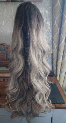 Brandnew long lace front dark