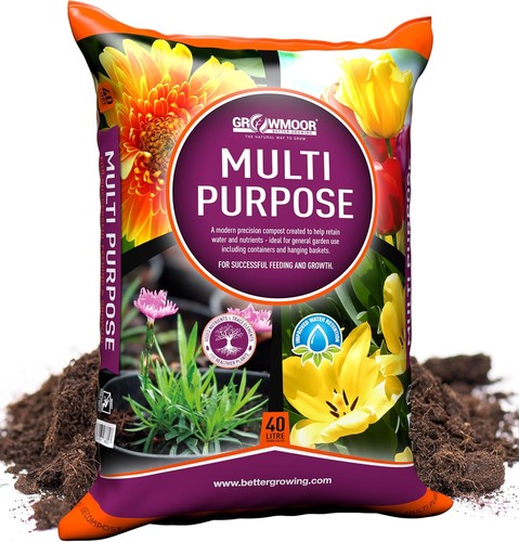 Growmoor multi purpose compost - growmoor, multi-purpose