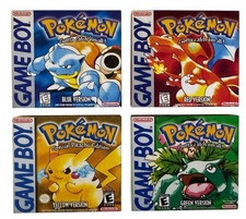Pokemon Game Boy Yellow Blue