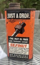 Rare Vigzol Eesinut Oil Tin Amoco Old Can Of Motoring Interest Mancave