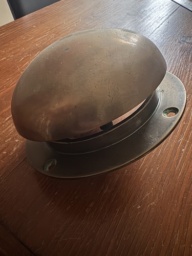 Vintage marine brass mushroom - vintage,