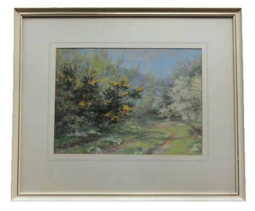 Vintage painting landscape - painting,