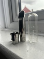 Vintage Berg Larsen Metal Alto Mouthpiece With Cap & Ligature 80 2 SMS