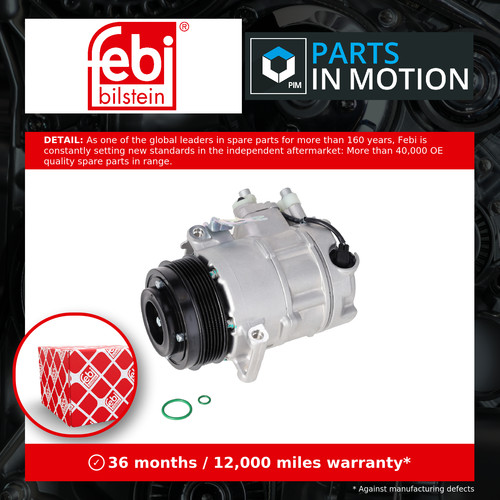 Air con compressor fits - air,