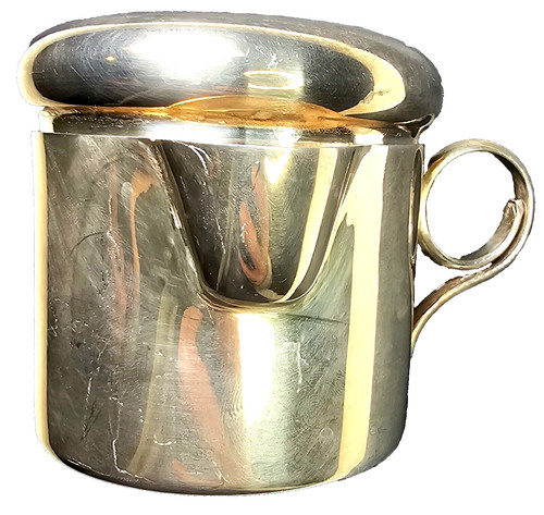 Silver plated milk - milk, jug
