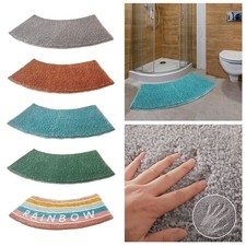 Curved Shower Mat Fan Shaped