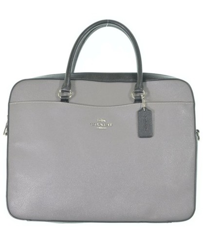 Coach briefcases grayxblack - coach,