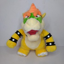 Super Mario Bros Bowser Nintendo Soft Toy Plush Approx 10in *FREE POSTAGE*