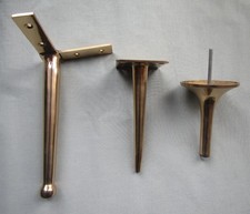 Brass Retro table legs SOLID