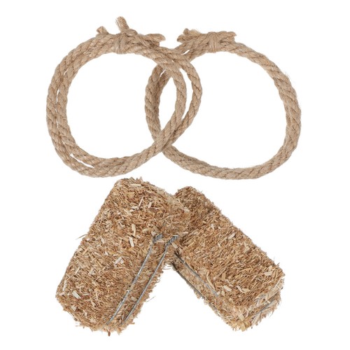4pcs small hay bales - small, bales: