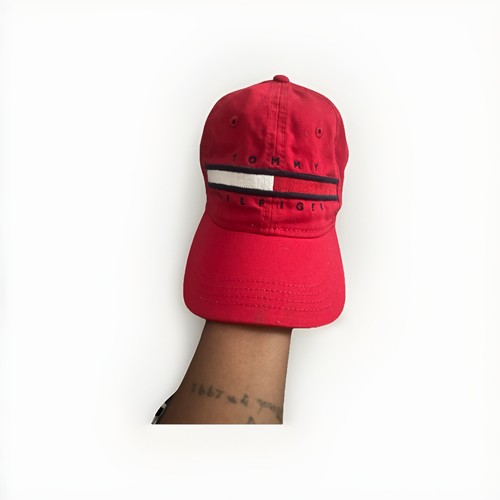 Tommy hilfiger red hat - red,
