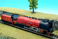 HO Gauge Vintage Steam Locomotive Train Model Railway Engine + Tender