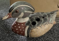 Neil Ions Bird Ocarina Duck Studio Pottery