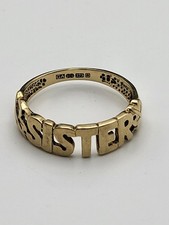 9ct Gold Sister Ring Full
