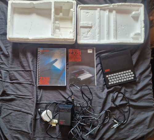 Sinclair zx81 computer vintage - computer,