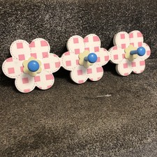 Wooden Child Coat Wall Hooks X