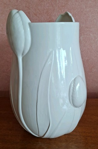 Large white ceramic - white, with