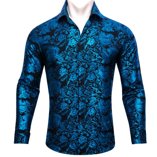 Elegant jacquard shirt - for, men