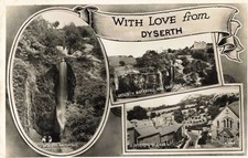 WITH LOVE FROM DYSERTH - REAL PHOTO POSTCARD (ref 7282/23)