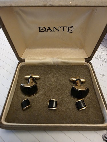 Vintage dante onyx - dante, gold