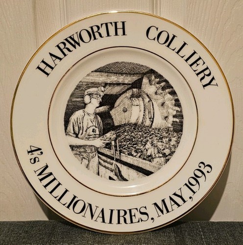 Harworth colliery plate - plate, 4's