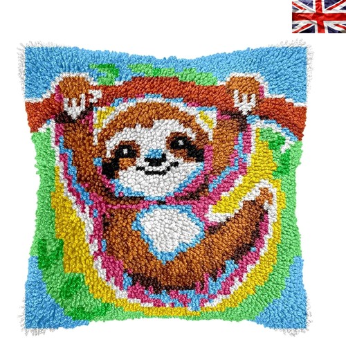 Relaxing sloth latch hook kit - sloth,