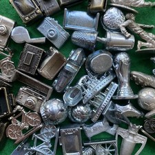 Monopoly Metal Mover / Token - Replacement / Spare Parts - Choose From List