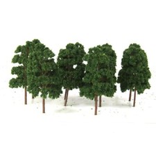 10PCS Model Trees Train