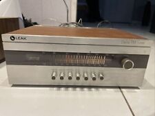 Leak Delta FM vintage Tuner With Manual