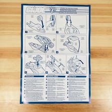 G.i. Joe Darklon's Evador Blueprints Instructions Manual FR NL DE Euro Hasbro