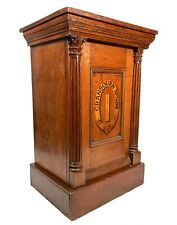 Antique Salvaged Wooden Masonic Lodge Used Lectern / Book Display Stand / London