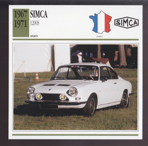 1967 1971 simca - 1967-1971, france
