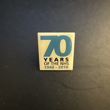 NHS PIN BADGE - 70 YEARS OF