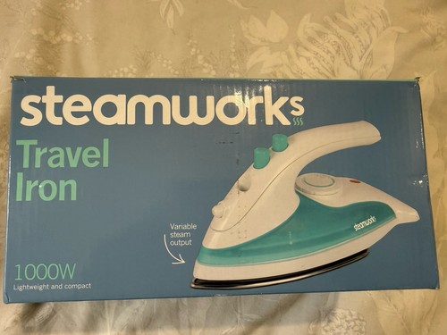 Steamworks travel iron 1000w - iron,