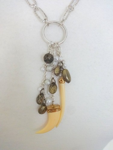 Mikey silver tone - mikey, necklace