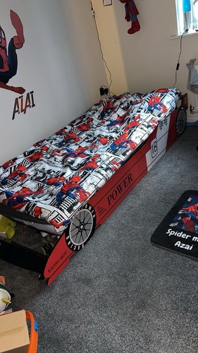 Kids racing car bed - car, frame