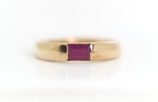 Vintage Yellow Gold Rubin