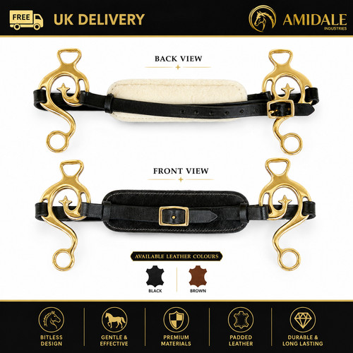Hackamore bitless horse bit - bitless,