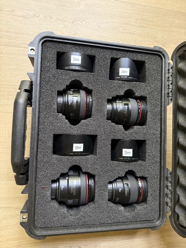 Canon series prime lenses x4 - lenses,