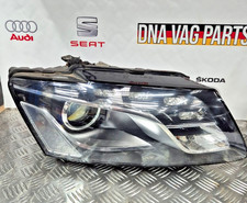 AUDI Q5 S-LINE 2012 DRIVERS FRONT HEADLIGHT XENON LED COMPLETE 8R0941004AG