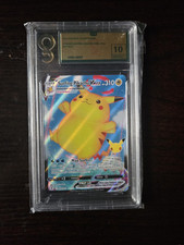 POKEMON 2021 Celebrations SURFING PIKACHU VMAX Full Art #009 MINT 10 Gem Mint OG